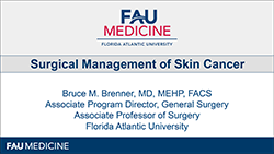 Surgical Management of Skin Cancer Slide cover page